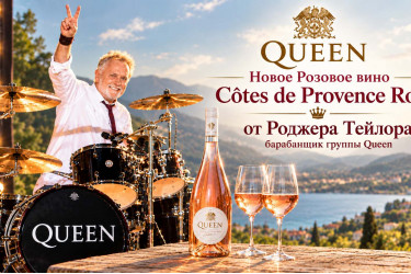 Роджер Тейлор (Queen) представляет вино Côtes de Provence Rosé