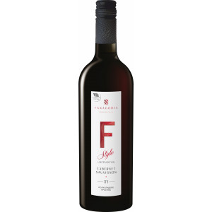 Вино «F-Style», Каберне Совиньон, Полусладкое, Тамань, 0.75л