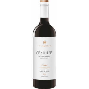 Вино «Декантер» Каберне Фран Коллекционное, Тамань, 2019, 0.75л