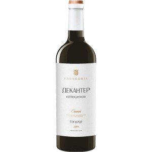 Вино «Декантер» Пти Вердо Коллекционное, Тамань, 2019, 0.75л