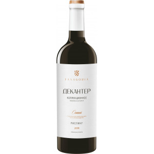 Вино «Декантер» Рислинг Коллекционное, Тамань, 2019, 0.75л