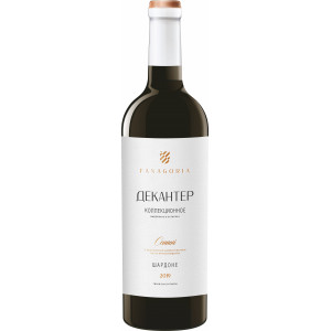 Вино «Декантер» Шардоне Коллекционное, Тамань, 2019, 0.75л