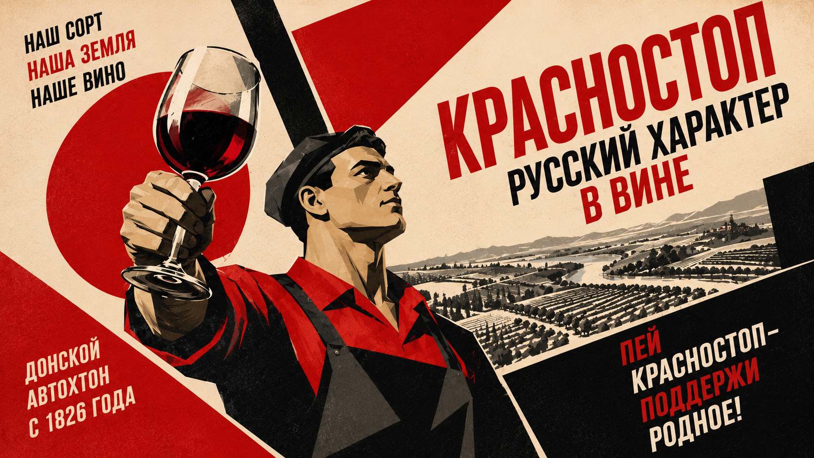 Красностоп - русский характер в вине